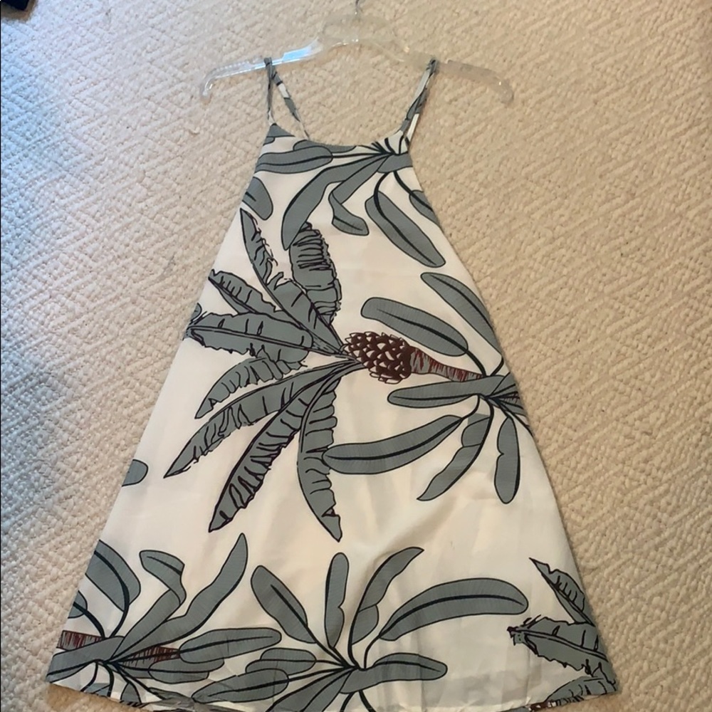 Open Back Mini Dress